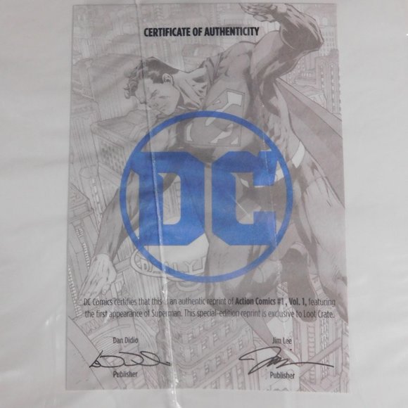 SUPERMAN #1 ACTION COMICS REPRINT - Picture 3 of 4